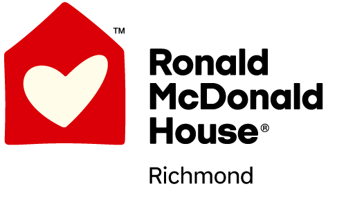 Ronald McDonald House Richmond Main Logo with Heart and House